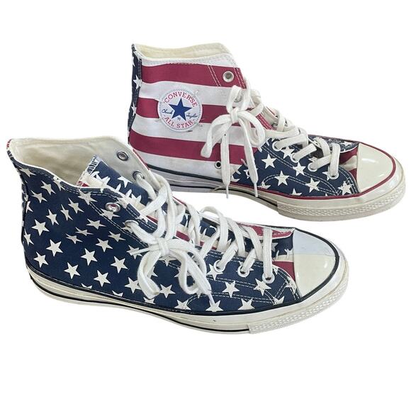 Converse Chuck 70 Archive Reconstructed High-Top -USA Flag – Size M 10.5 /W 12.5 - Picture 1 of 7